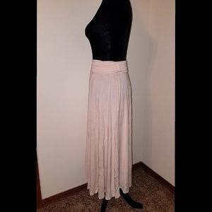 Cream Maxi Skirt